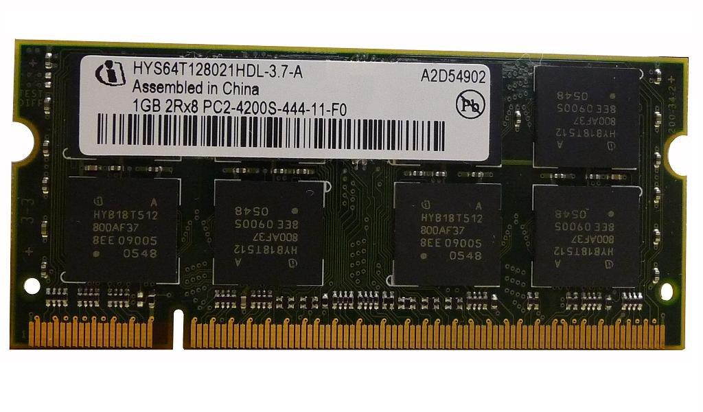 Infineon HYS64T128021HDL-3.7 1GB DDR2 533MHZ Notebook Computer Memory