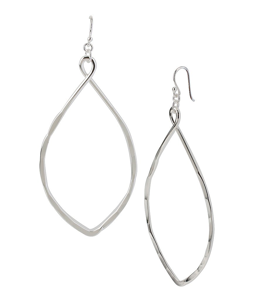 Robert Lee Morris Soho Large Oval Drop Earrings