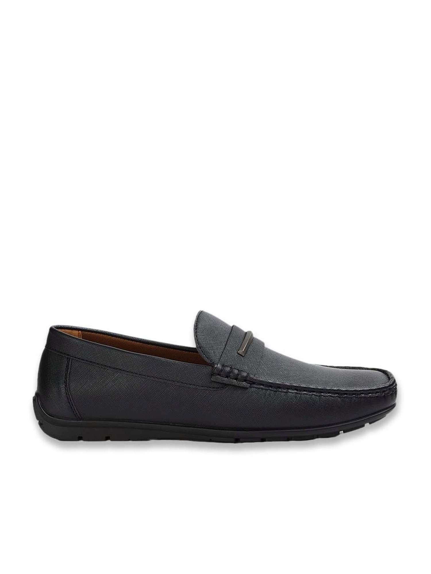 Code by Lifestyle Men's Black Casual Loafers