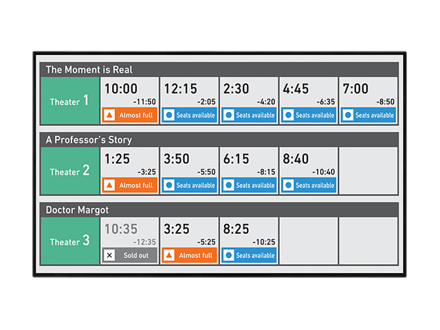 LG 49UT640S0UA 49" UT640S Series UHD Commercial Signage TV
