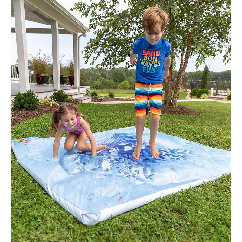 HearthSong - Kids' Super-Sized Coral Reef Water-Filled AquaPod with 36 Colorful Fish