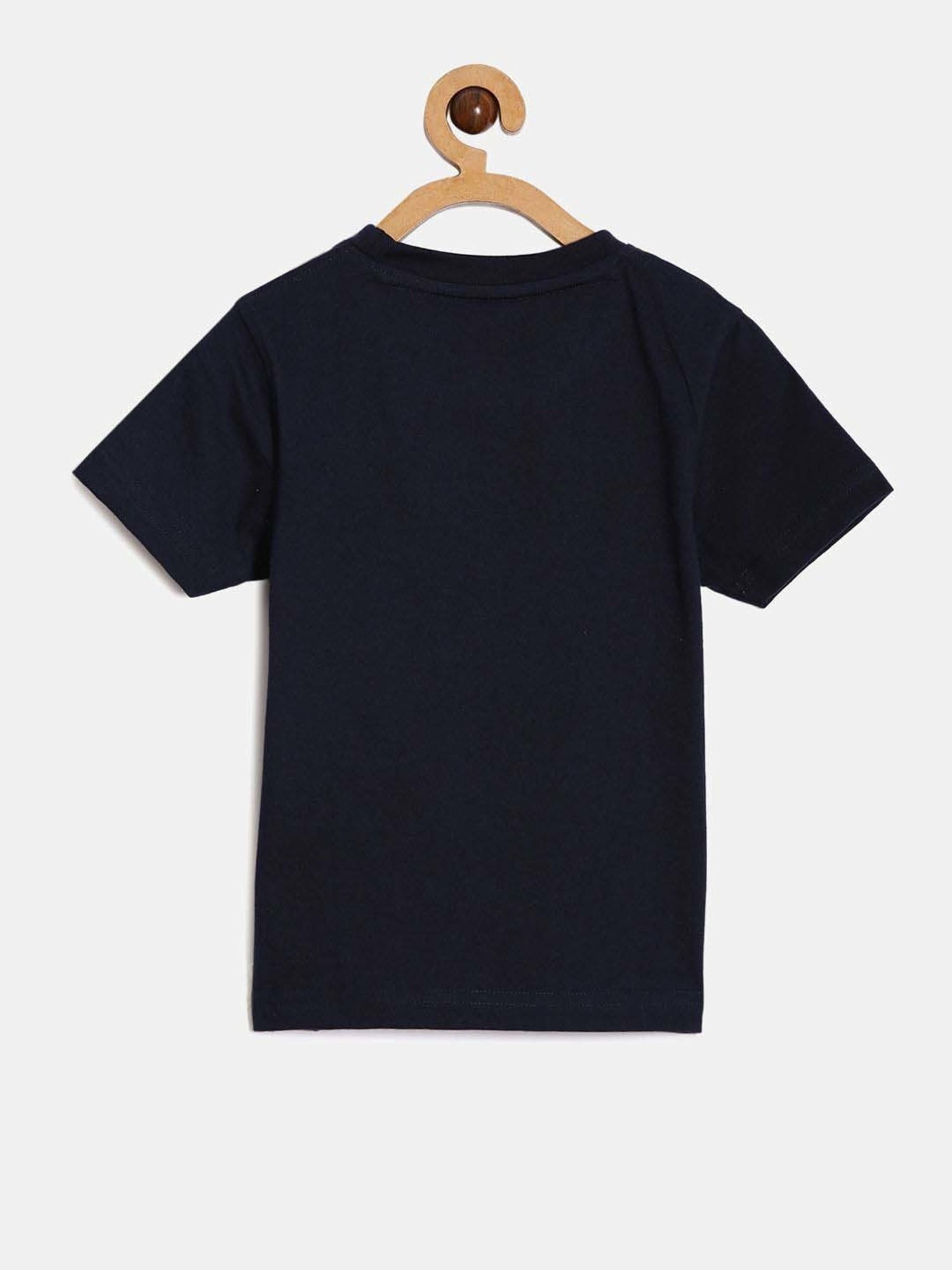 Dixcy Scott Originals Kids Black & Orange Cotton Printed T-Shirt