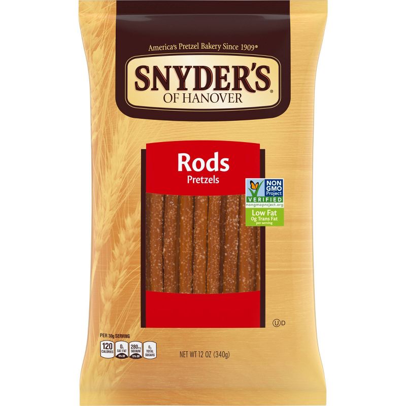 Snyder's Of Hanover Pretzel Rods - 12oz