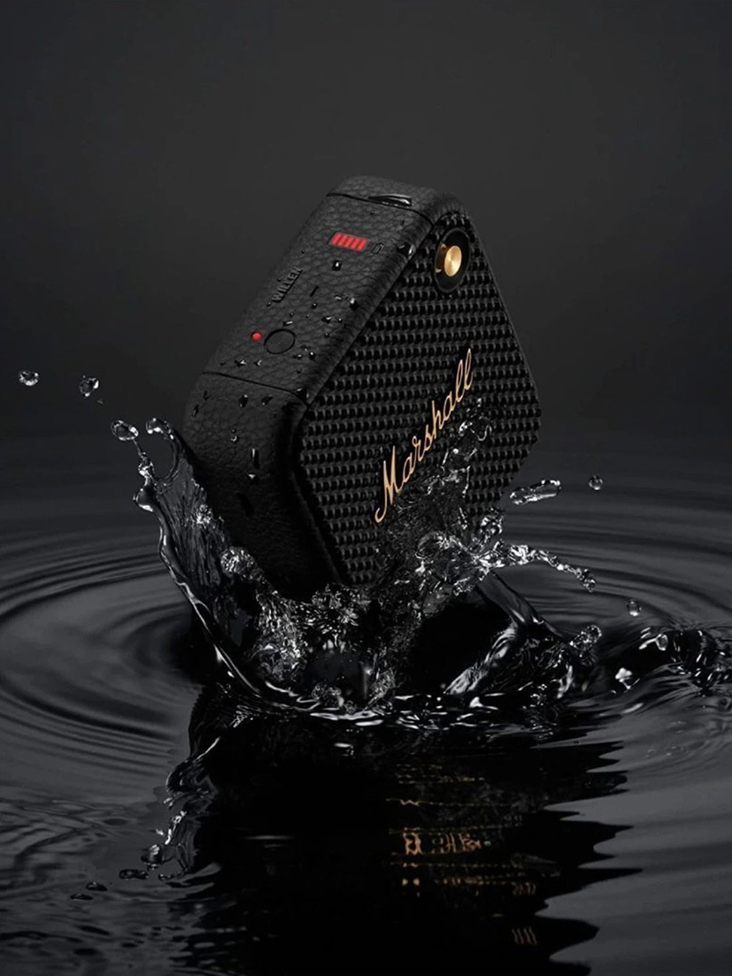 I Kall IK005 Bluetooth Tower Speaker (Brown)