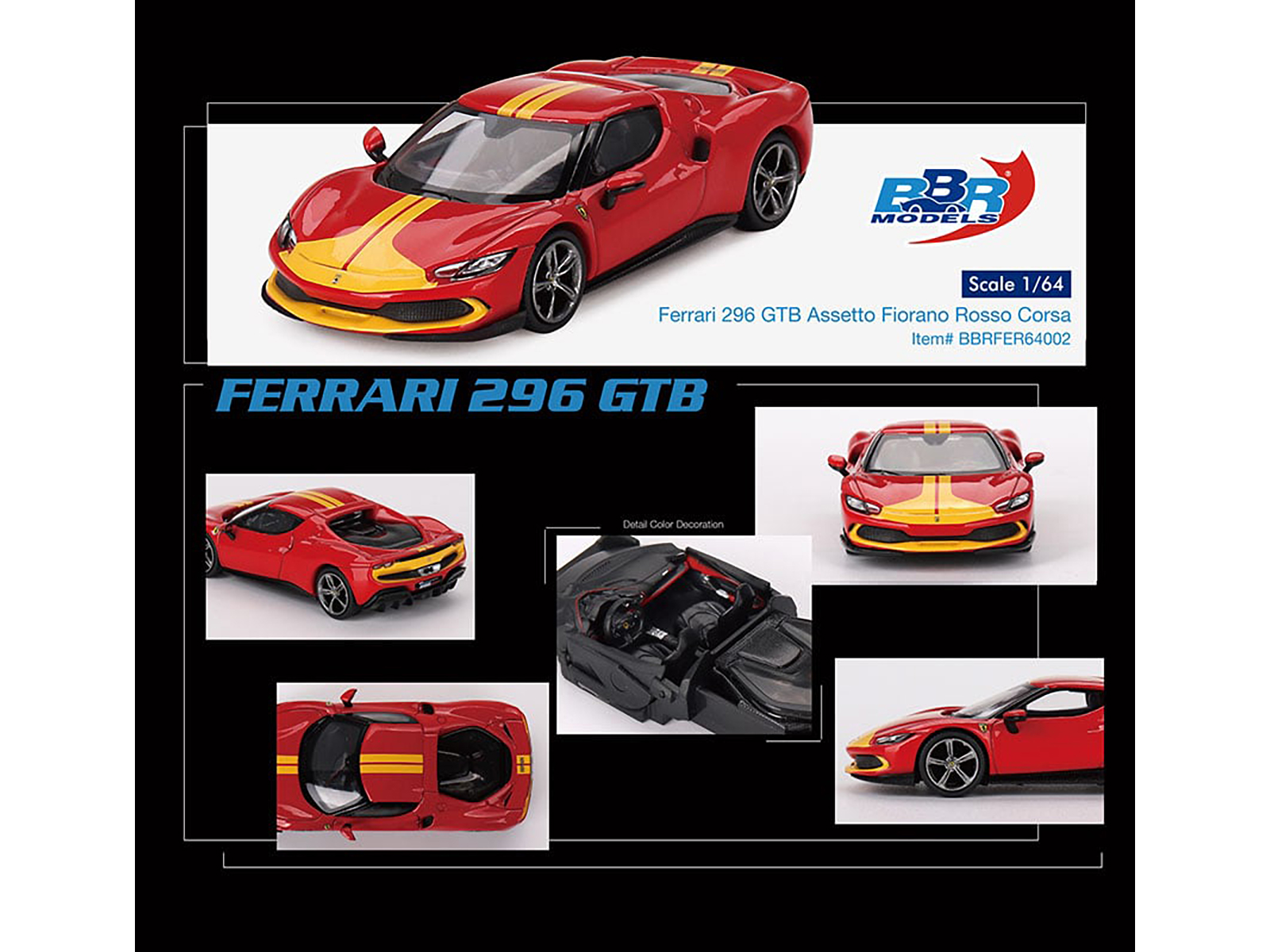 Ferrari F40 Competizione Red 1/12 Diecast Model Car by Kyosho