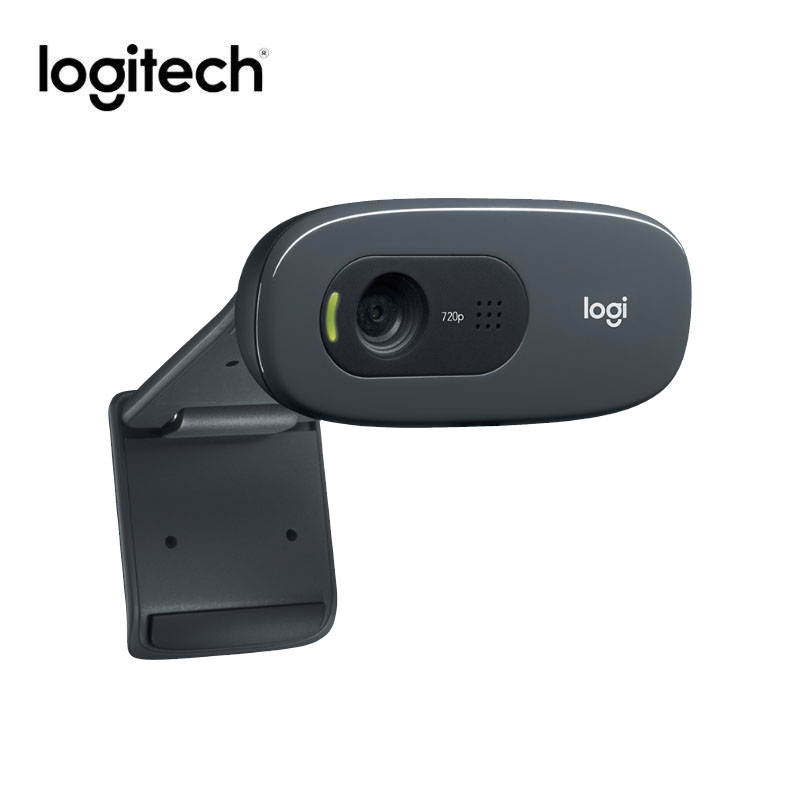 Original Logitech C270 HD Video 720P Webcam Built-in Microphone USB2.0 Mini Computer Camera USB 2.0 for PC Laptop Video Calling