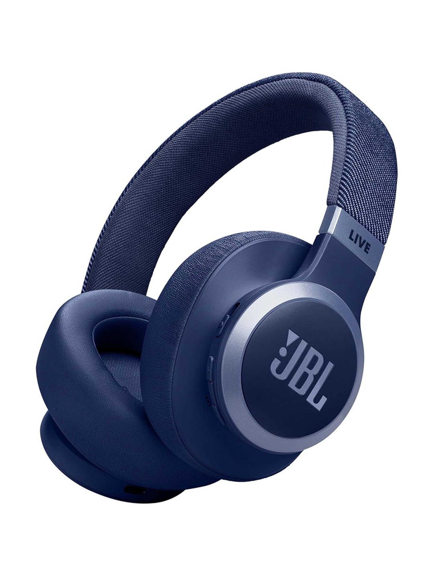 JBL Live 770NC Over Ear Wireless Headphones with Noise Cancellation & 65Hrs Playtime (Blue)