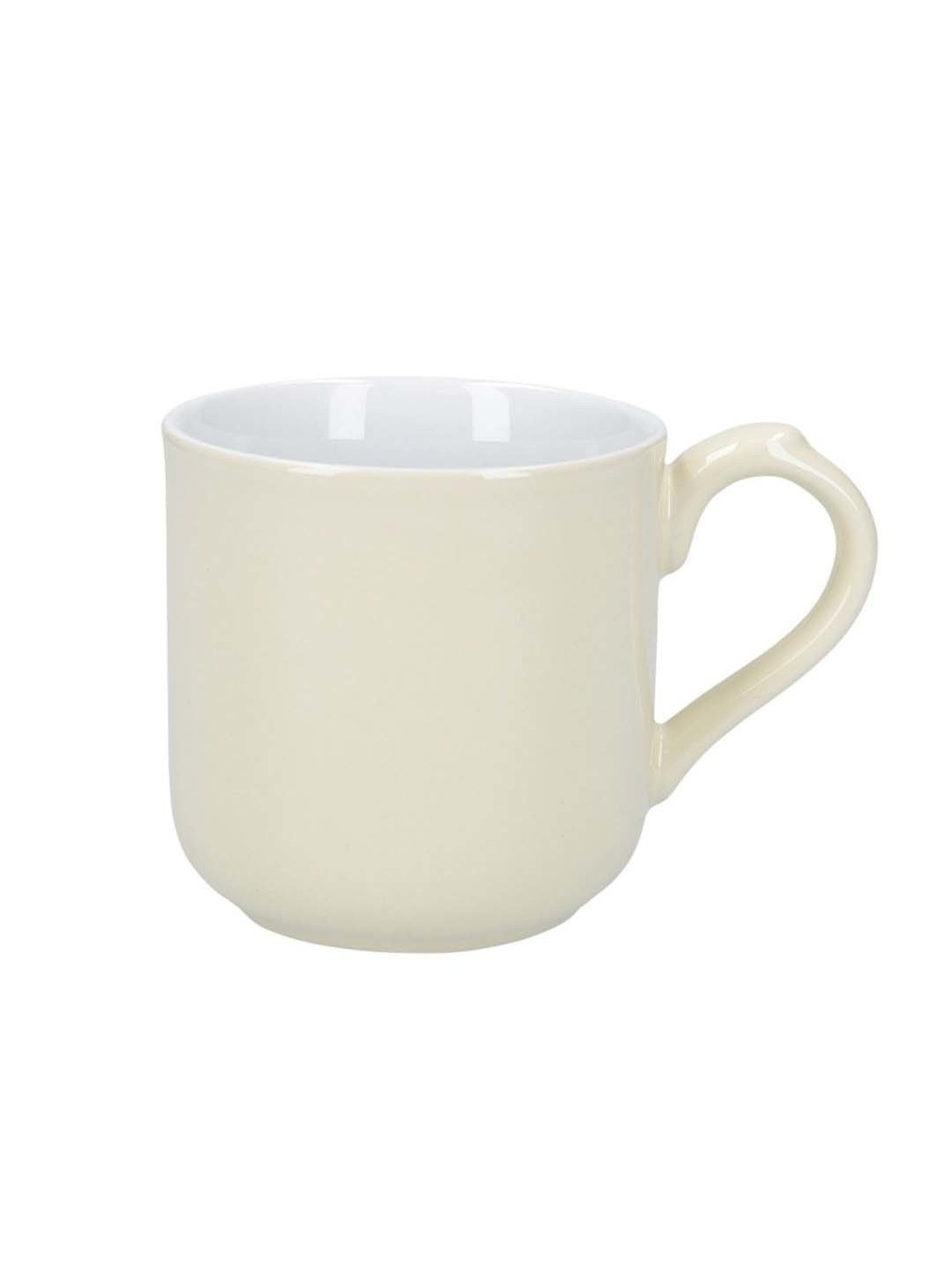 London Pottery Farmhouse Ivory Stoneware Tagged Mug (0.25 L)