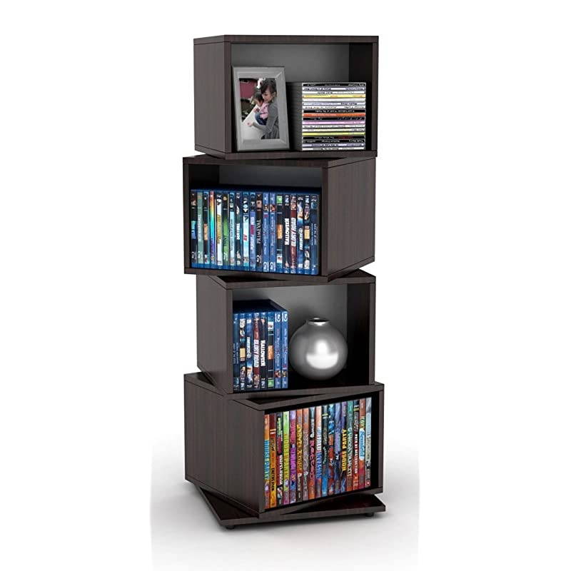 4 Tier Rotating Cube Espresso