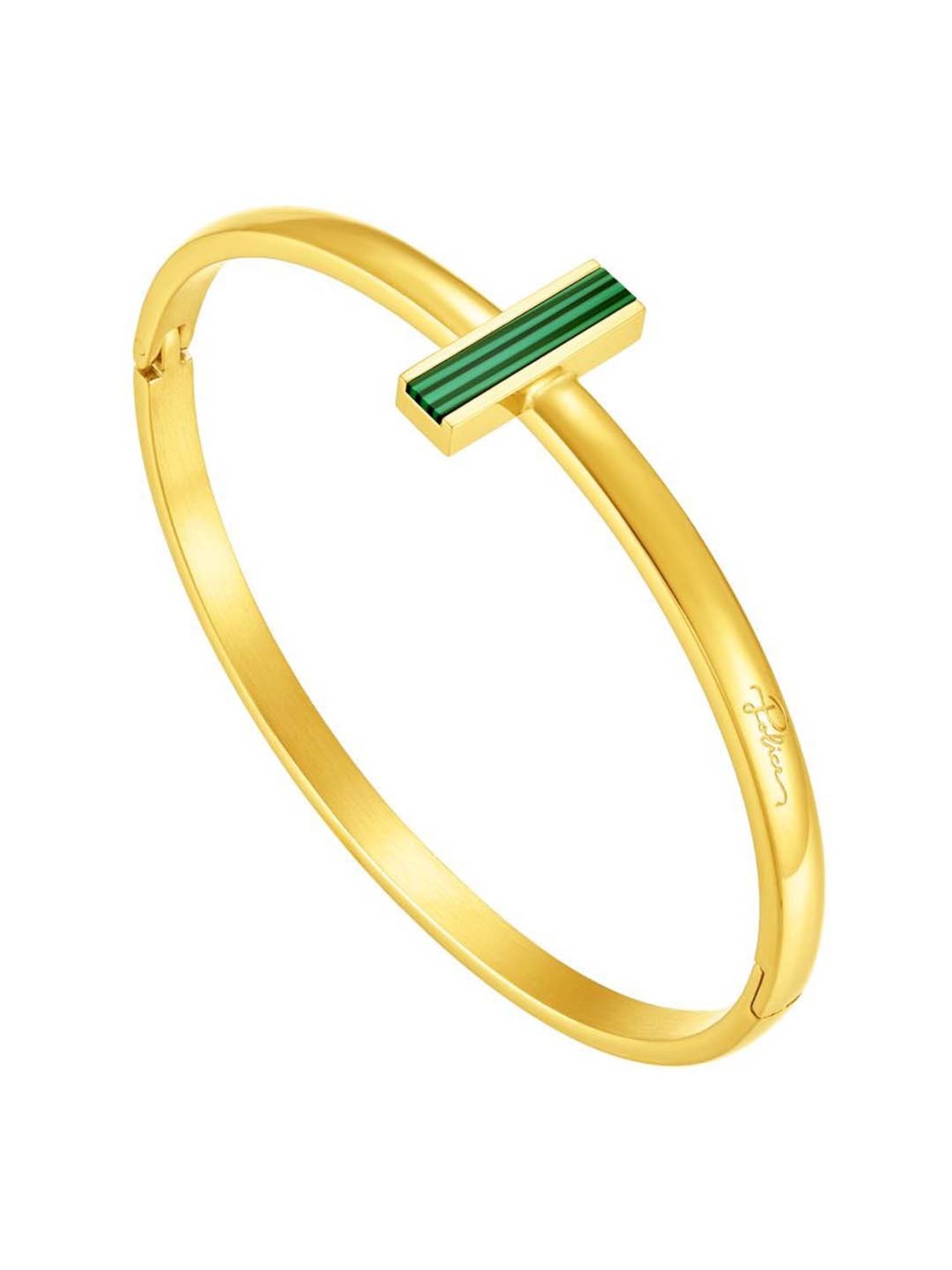 Police Gold Color Bracelet for Women - PEJLG0004004