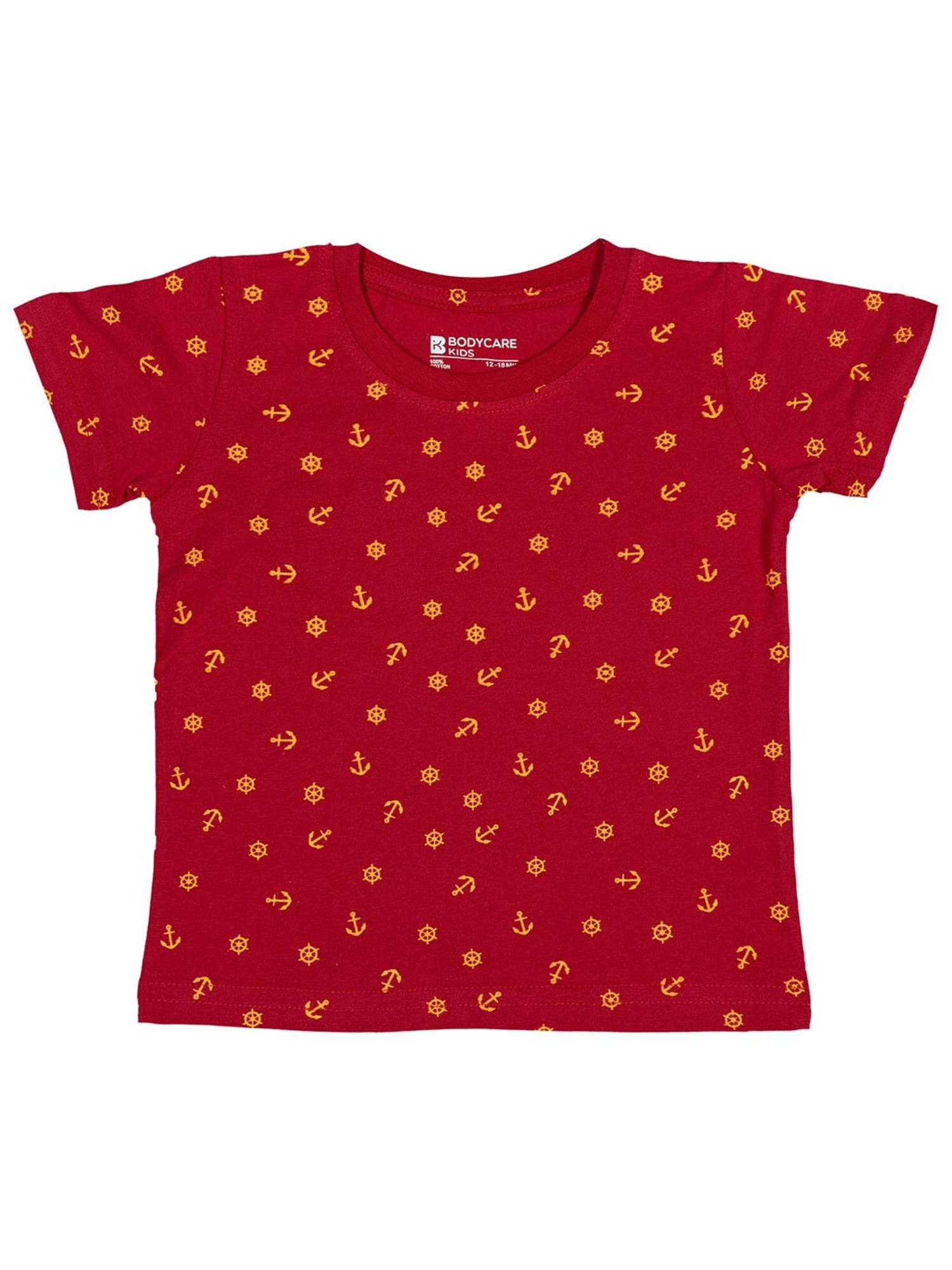 Ed-a-Mamma Baby Green Printed T-Shirt