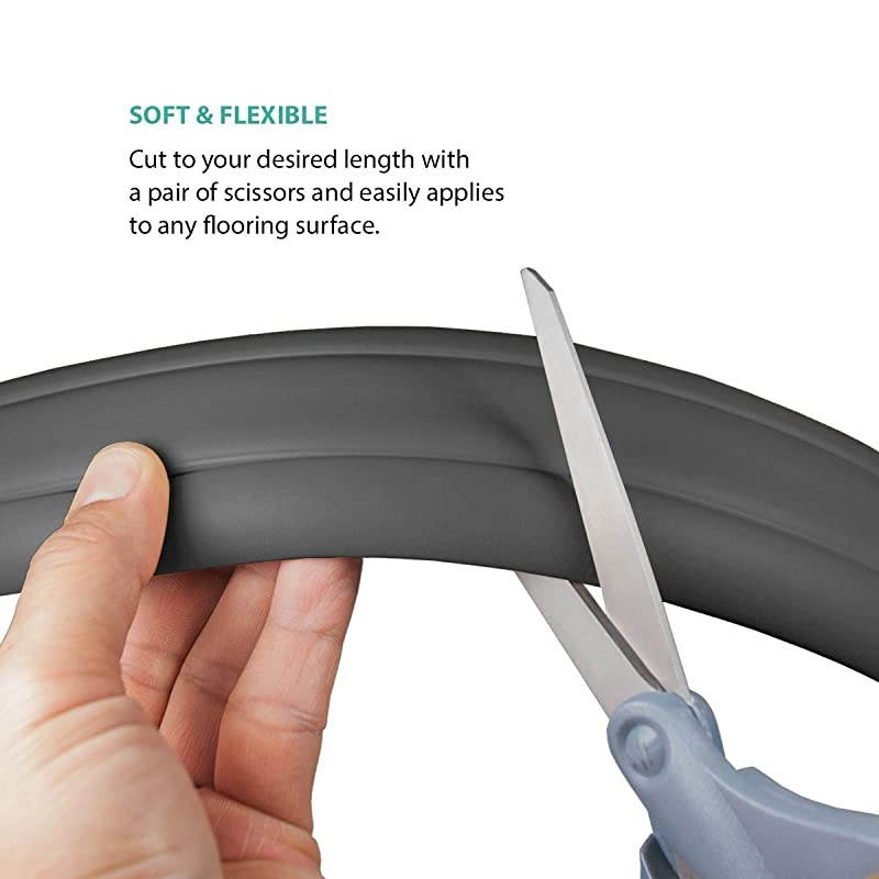 3Channel Cord Protector amp Concealer for Floor 30FT Gray