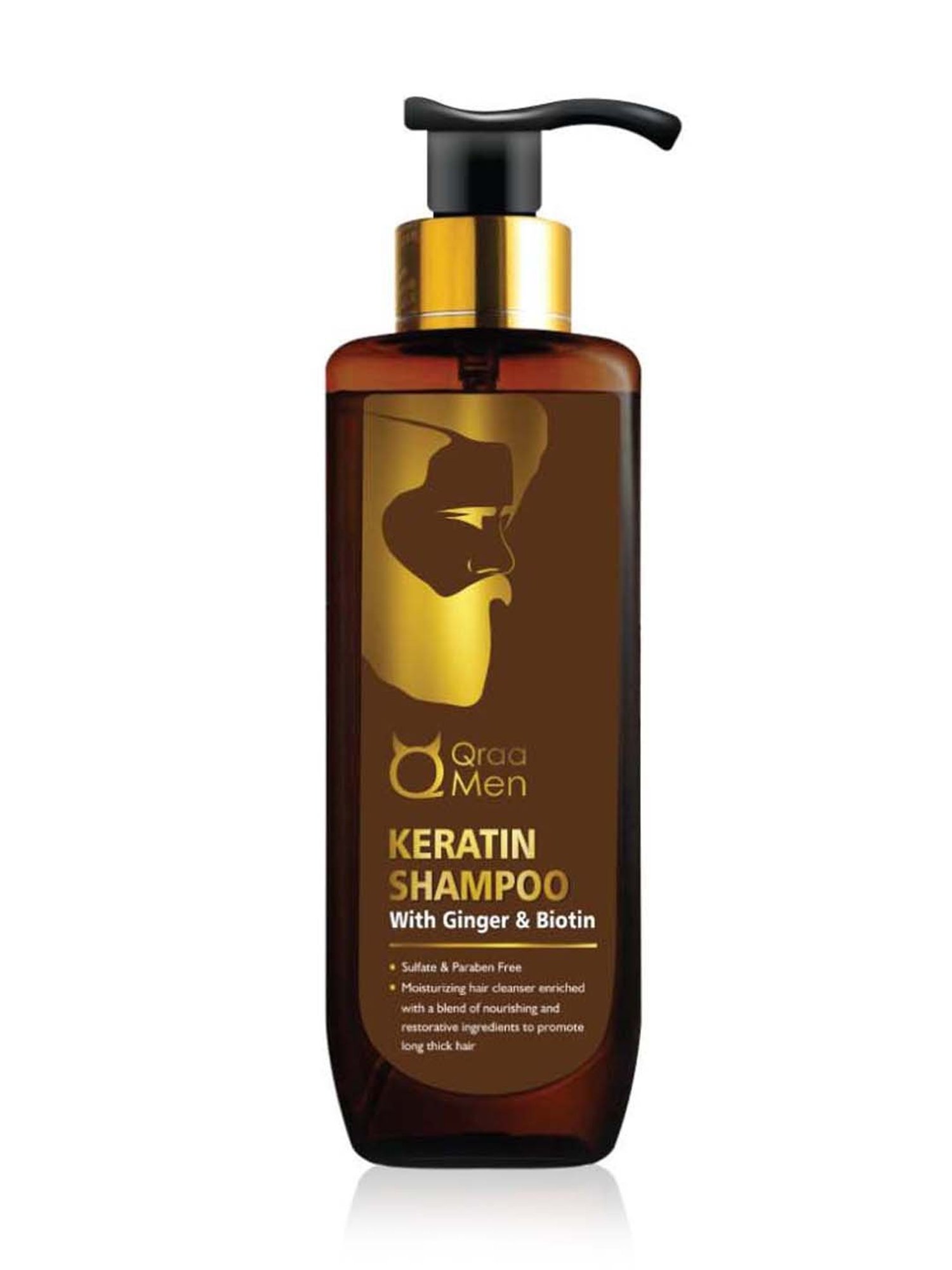 Qraa Men Keratin Shampoo - 200 ml