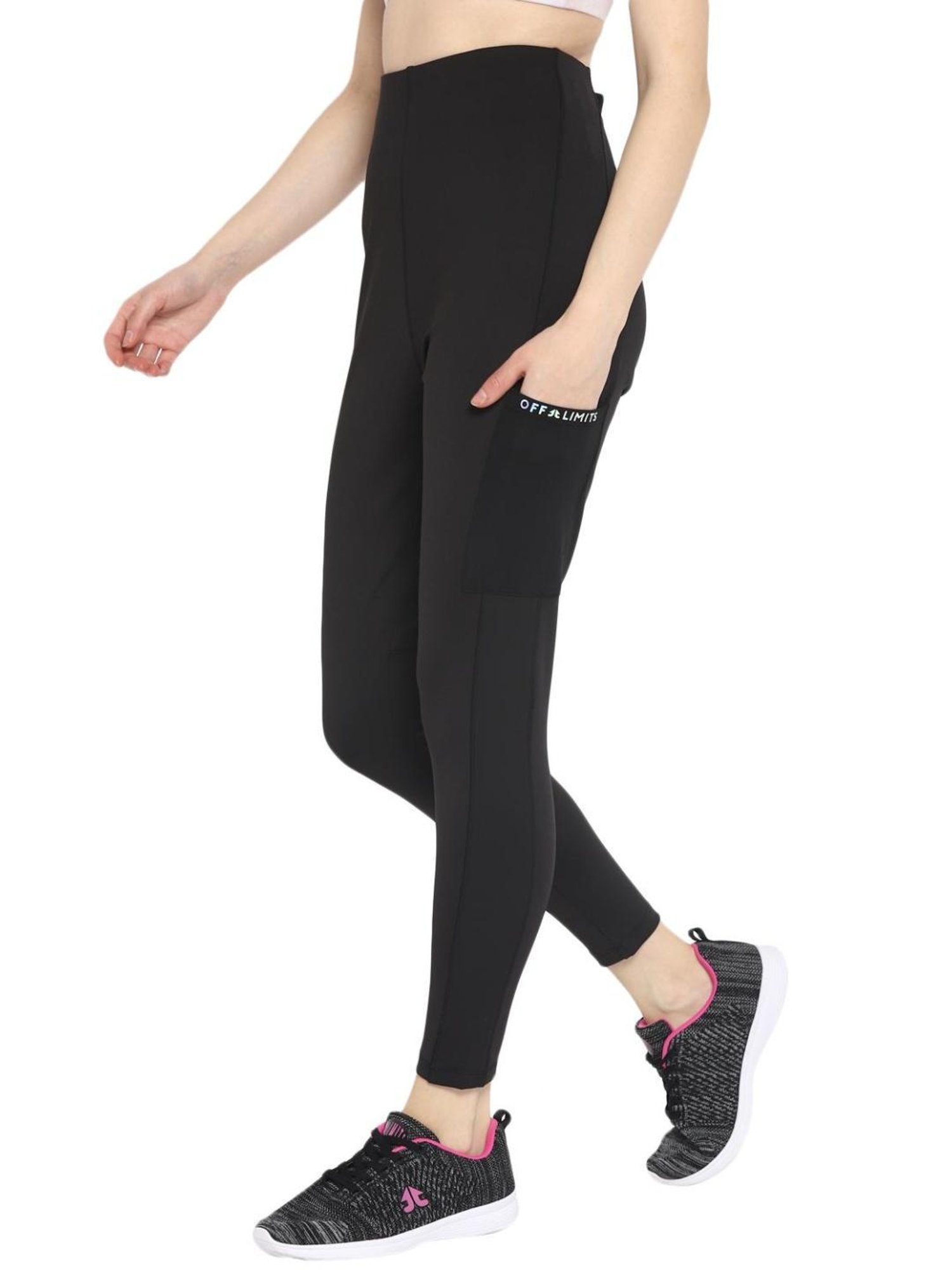 OFF LIMITS Black Tights