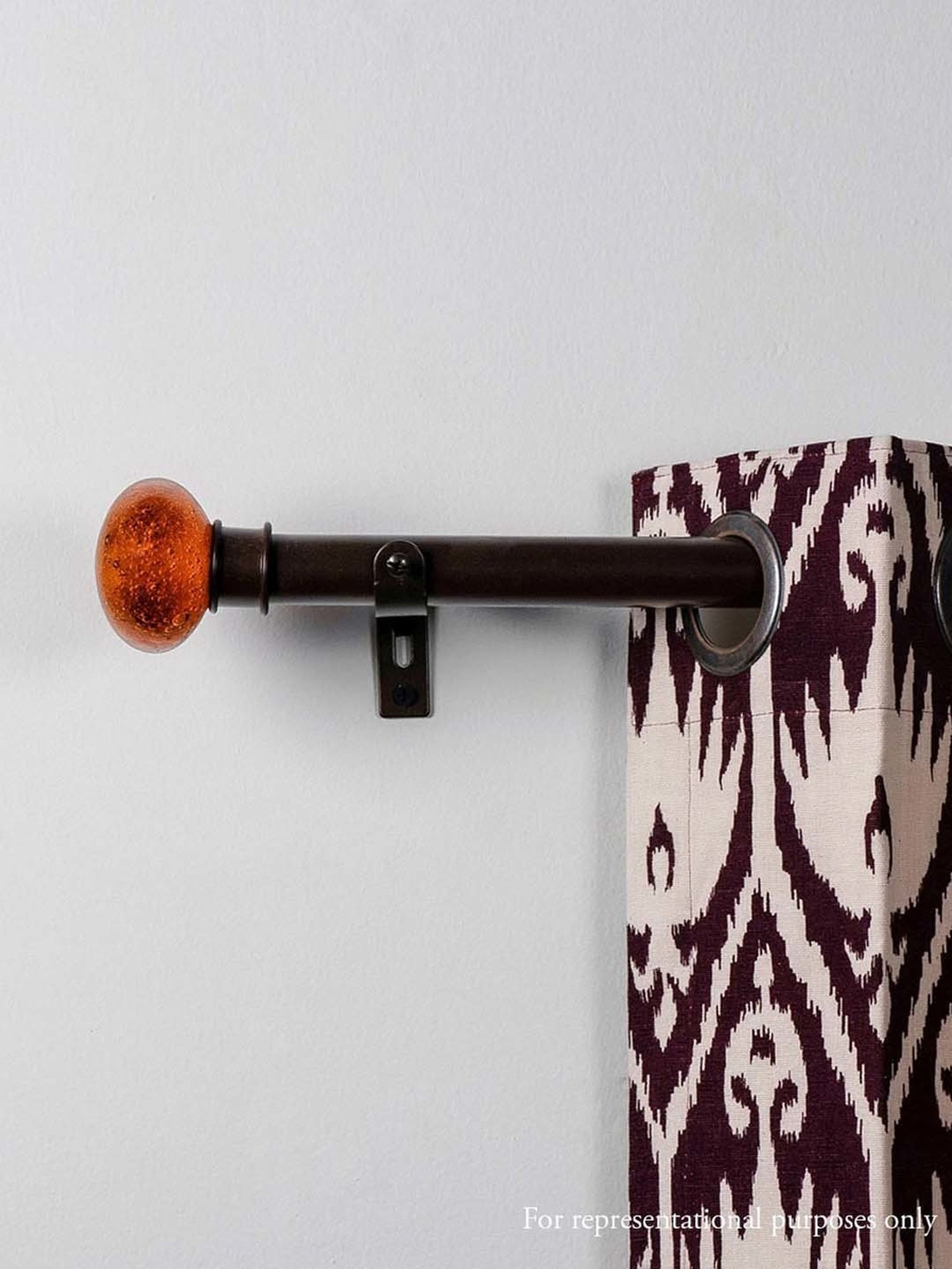 Fabindia Anusha Brown Metal Tieback