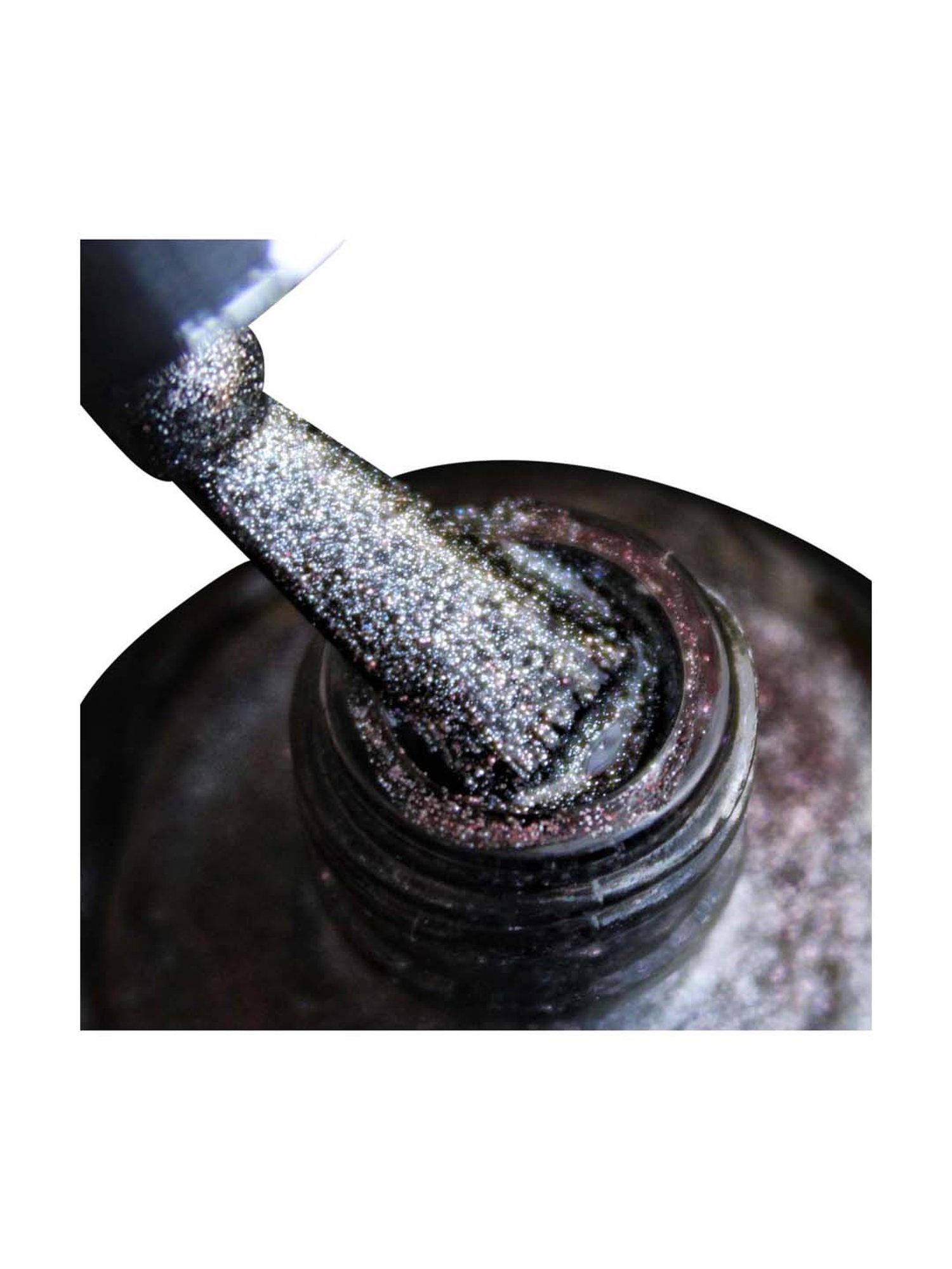 DeBelle Gel Nail Lacquer Grey Glitteratti - 8 ml