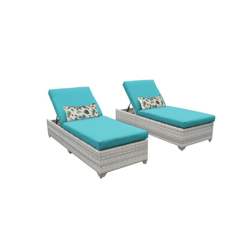2pc Patio Chaise Lounge - Patio Festival