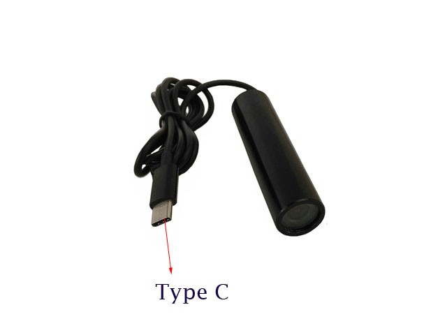 1280x720p USB Cable Spy Camera For Andiord Phone With 1M Cable Micro Type-c USB Camera For Android Phone