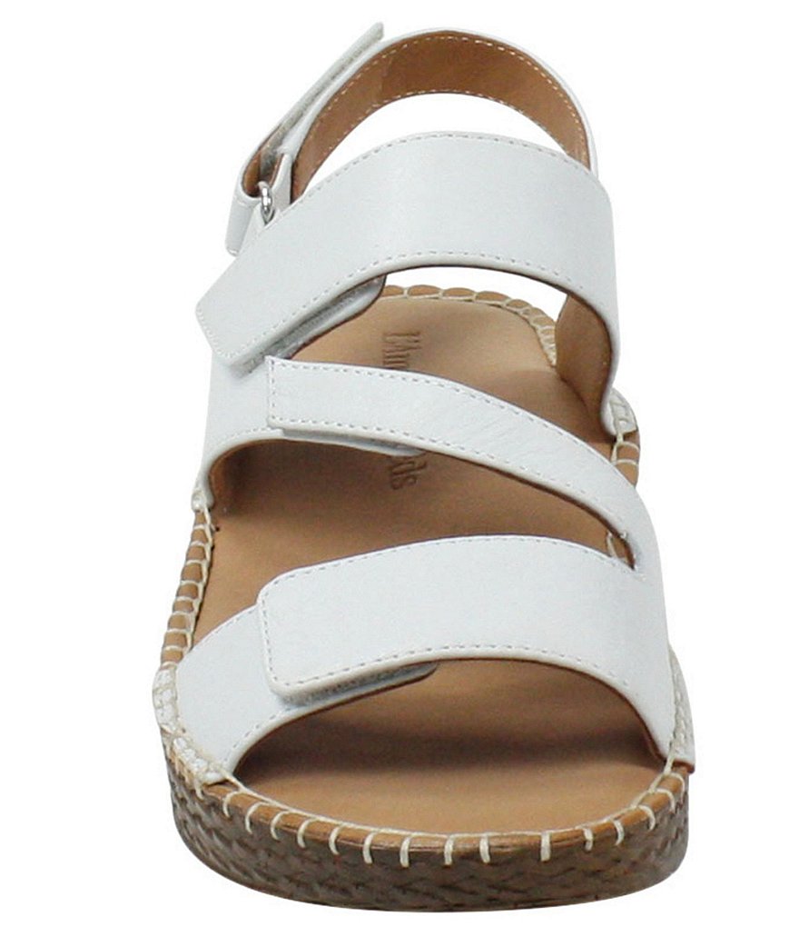 L'Amour Des Pieds Yamona Leather Wedge Sandals