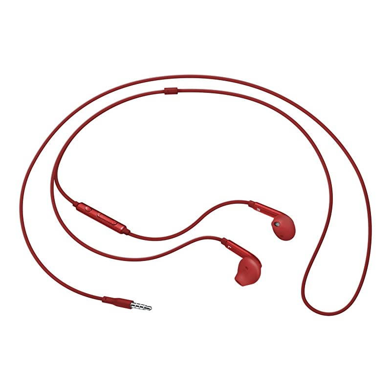 Active InEar Headphones for UniversalSmartPhones Retail Packaging Red EOEG920LREGUS