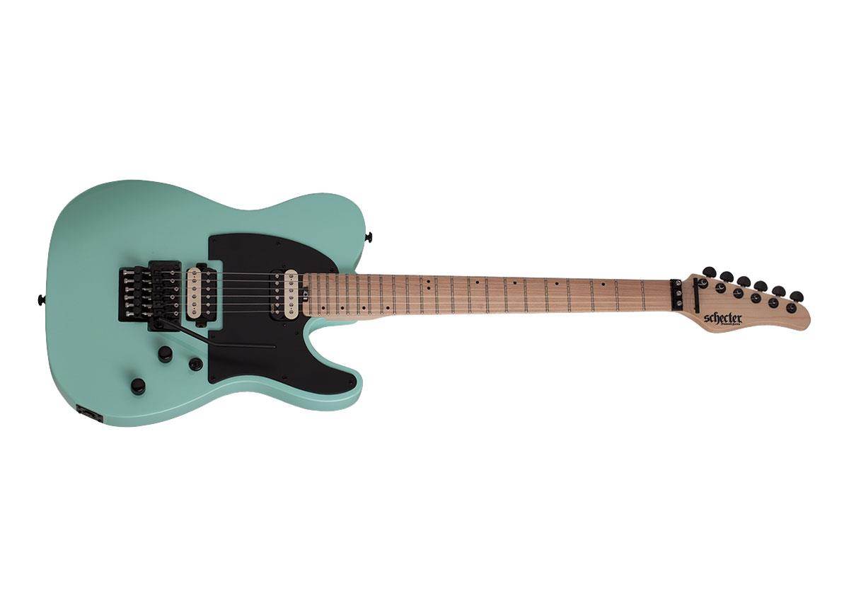 Schecter Guitar Research SVSS PT-FR Maple Fingerboard Electric Guitar Sea Foam Green