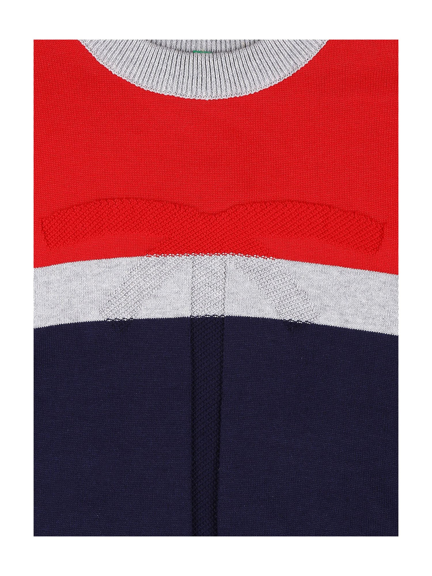 Gini & Jony Kids Multicolor Striped Sweater
