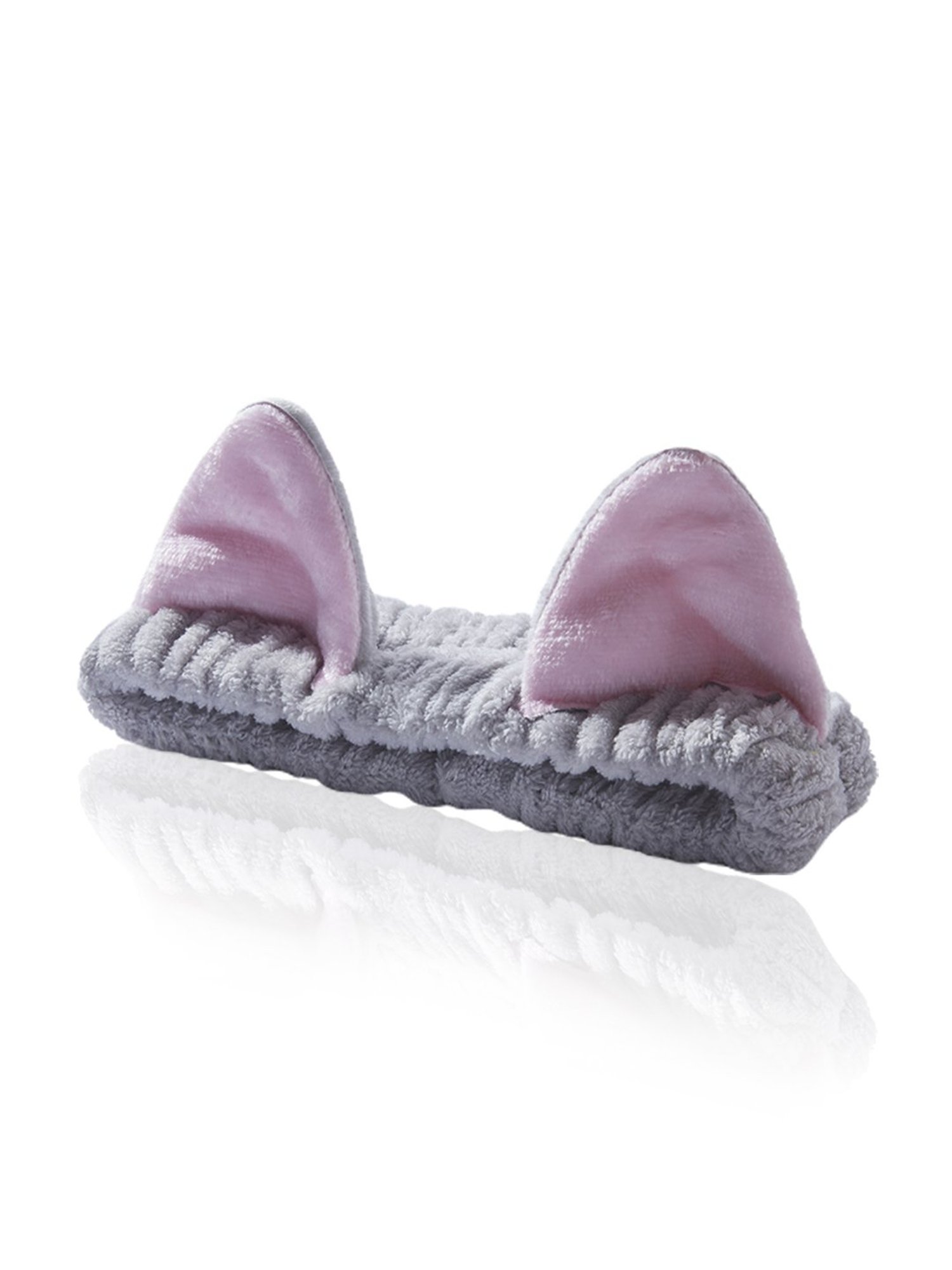 Studiowest by Westside Grey Bunny Ears Makeup Band