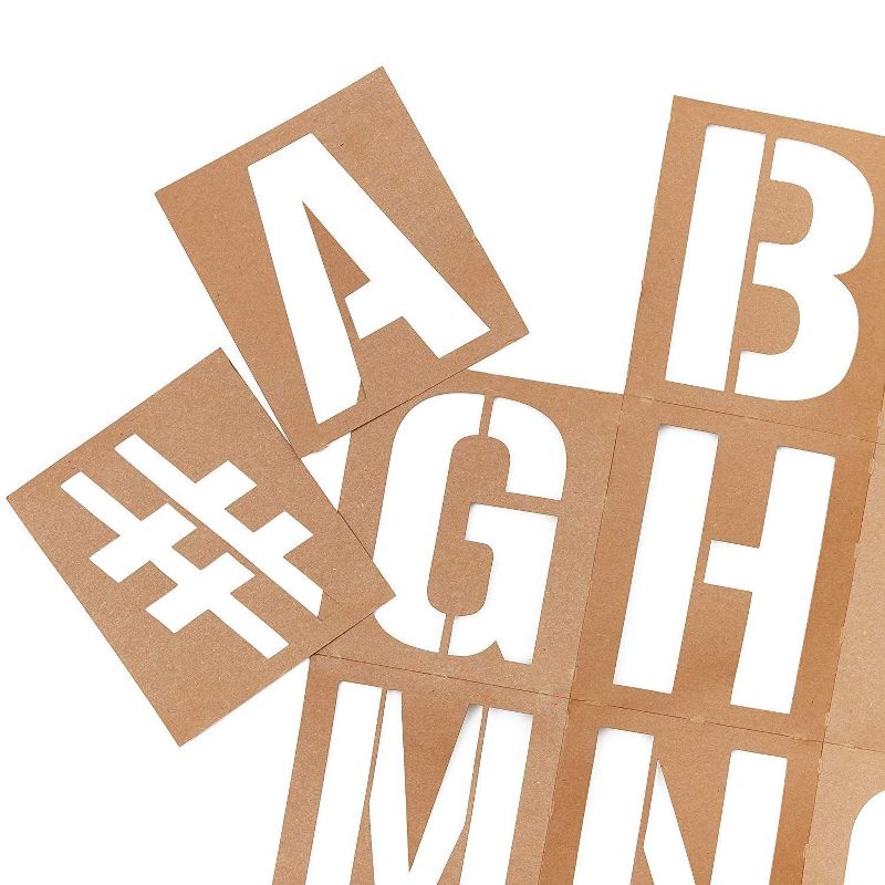 Stencil1 Chains Repeating - Wall Stencil 11" x 11"