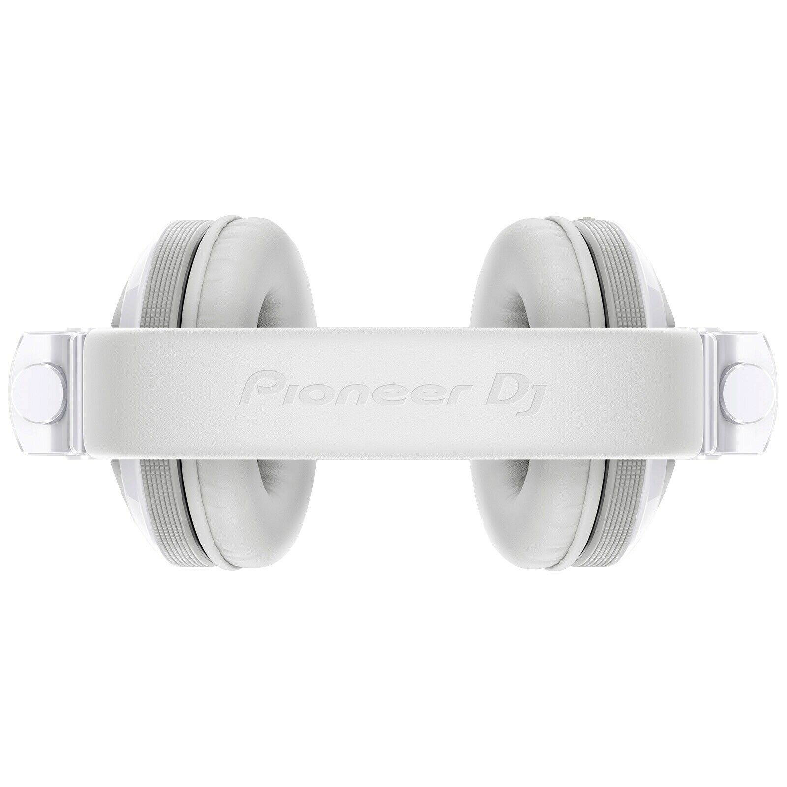 Pioneer DJ HDJ-X5BT White Wireless Bluetooth DJ Studio Headphones w Case