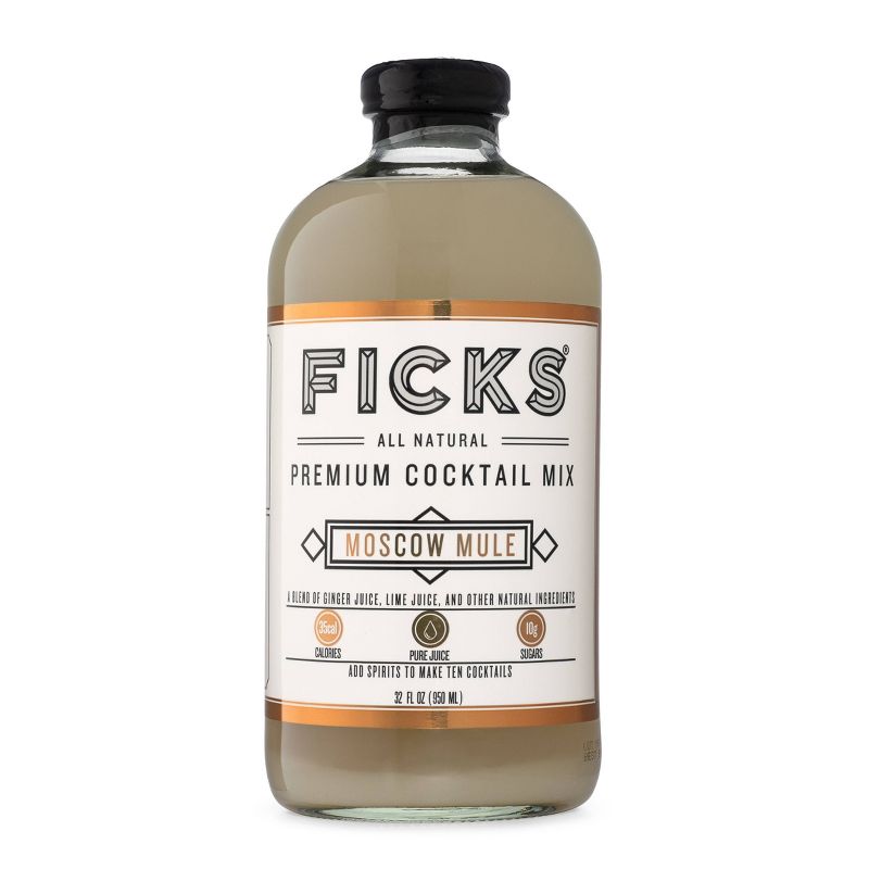 Ficks Moscow Mule Mix - 32 fl oz Bottle