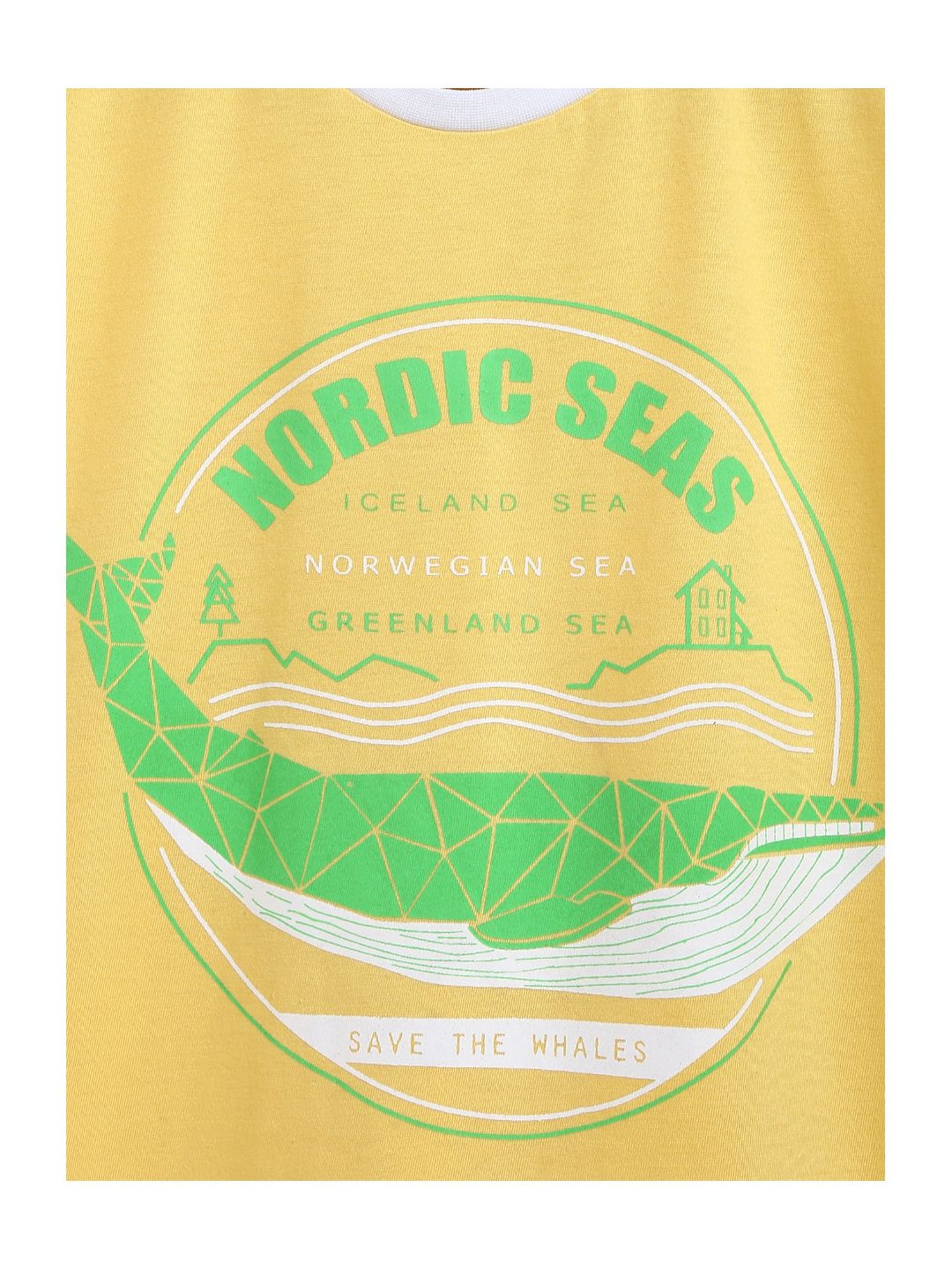 Li'l Tomatoes Kids Dark Blue & Yellow Cotton Graphic Print T-Shirt - Pack of 2