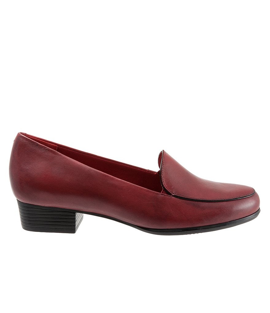 Trotters Monarch Slip-On Block Heel Loafers