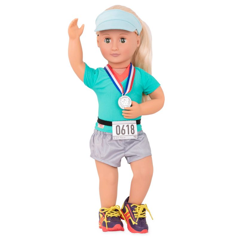 Our Generation Run for Fun! Sporty Outfit Accessory Set for 18" Dolls