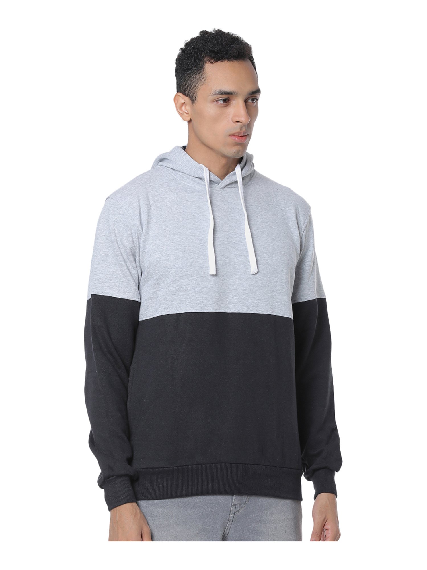 Forca Black Regular Fit Printed Sweatshirt