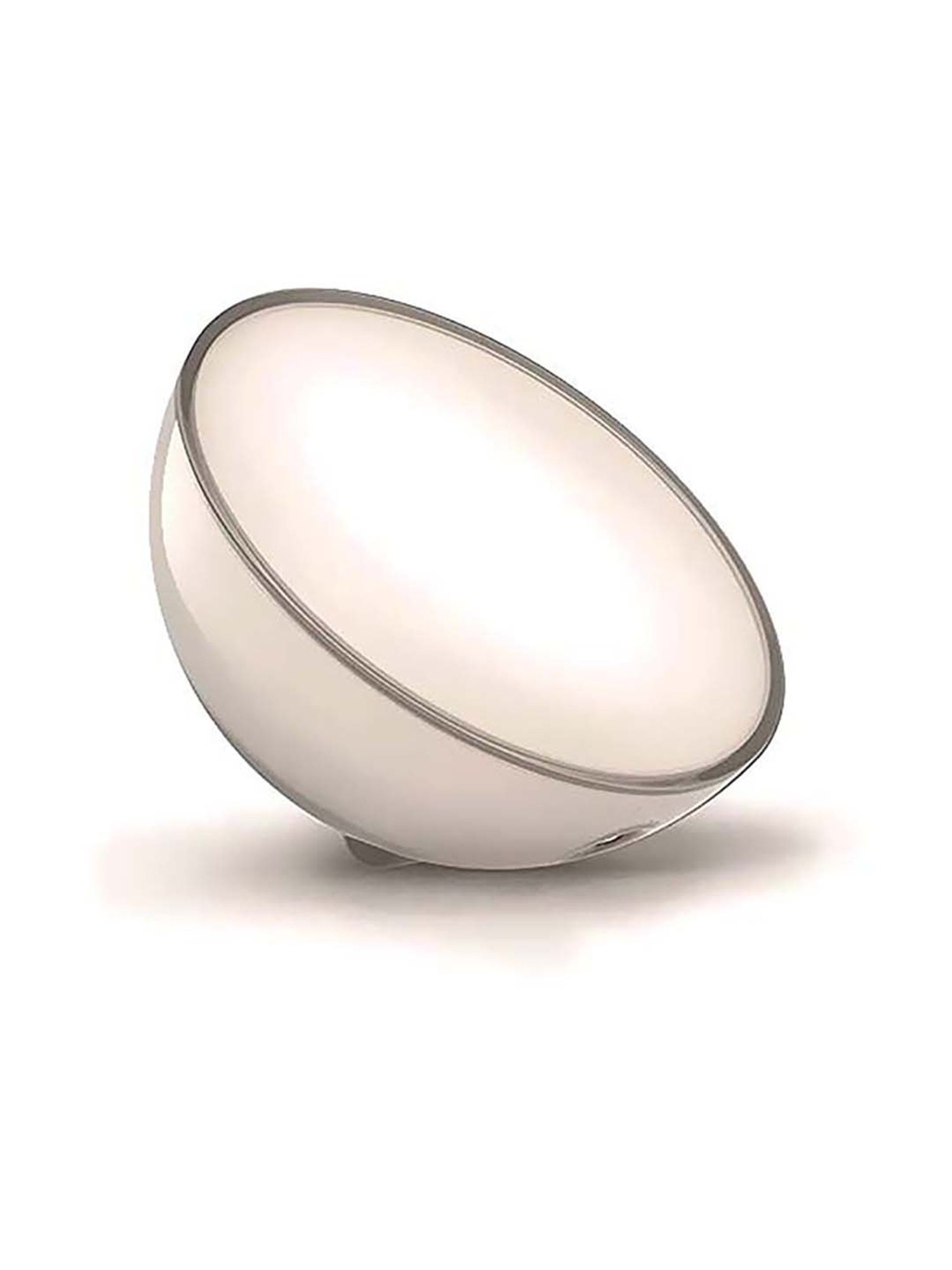 Philips Hue Go 7602031I6 Portable Dimmable WiFi LED Smart Table Lamp With Bluetooth (White)