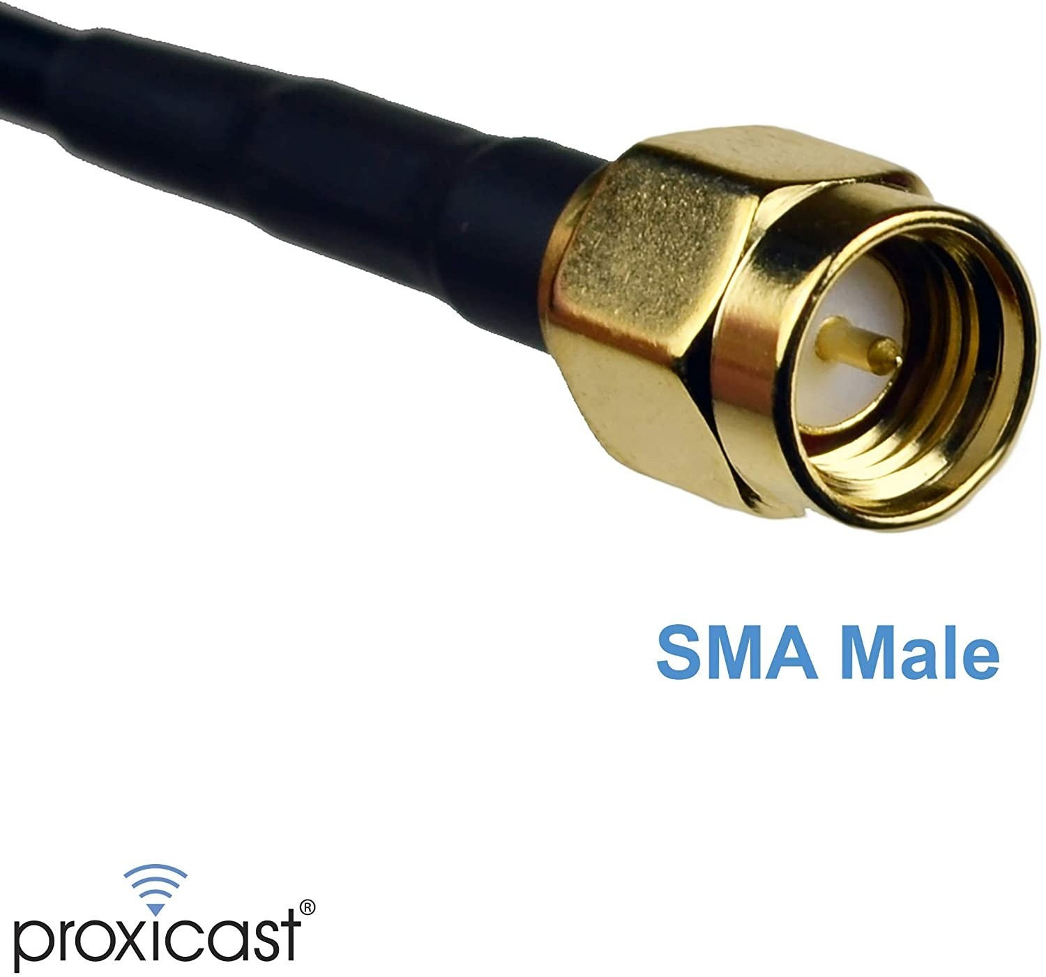 Antenna IPEX 8dBi Omni RP SMA Male RPSMA Antenna 24Ghz 58Ghz Dual Band + 20cm UFL to RPSMA Female Extension Cable for Mini PCIe Card Notebook PS4 Drone 1 Pcs