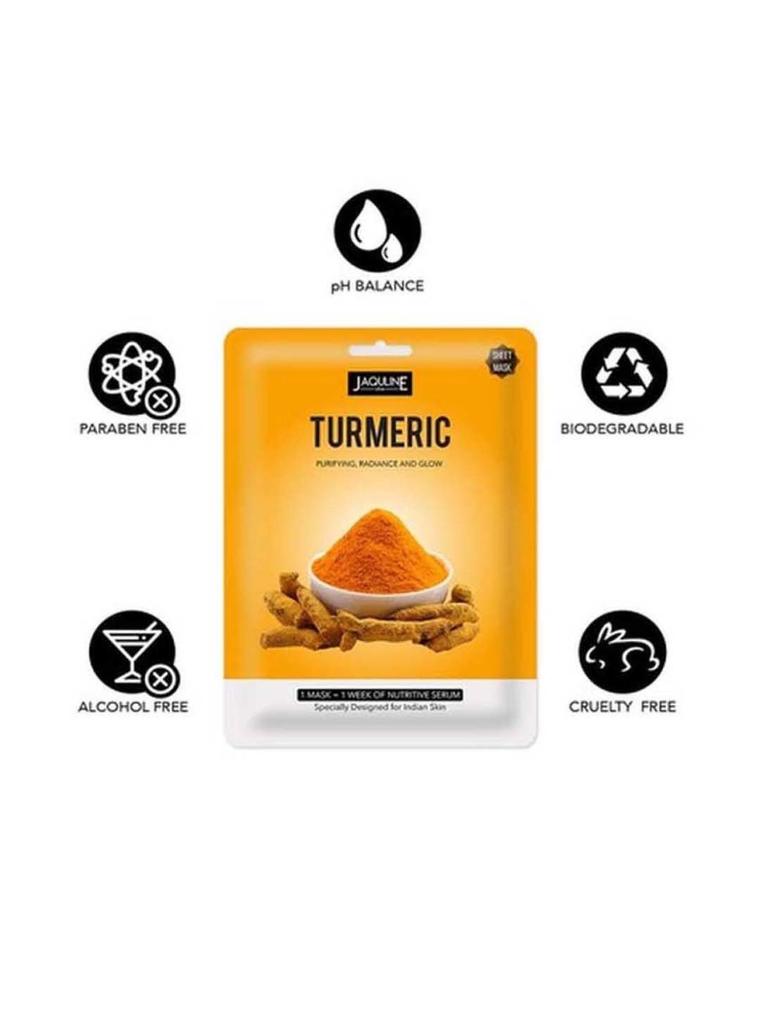 MONDSUB WitchHazel+Lavender+Q10 Sheet Masks (Pack of 3) - 20 gm Each