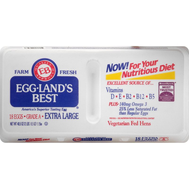 Cackle Fresh Grade A Large Eggs - 18ct