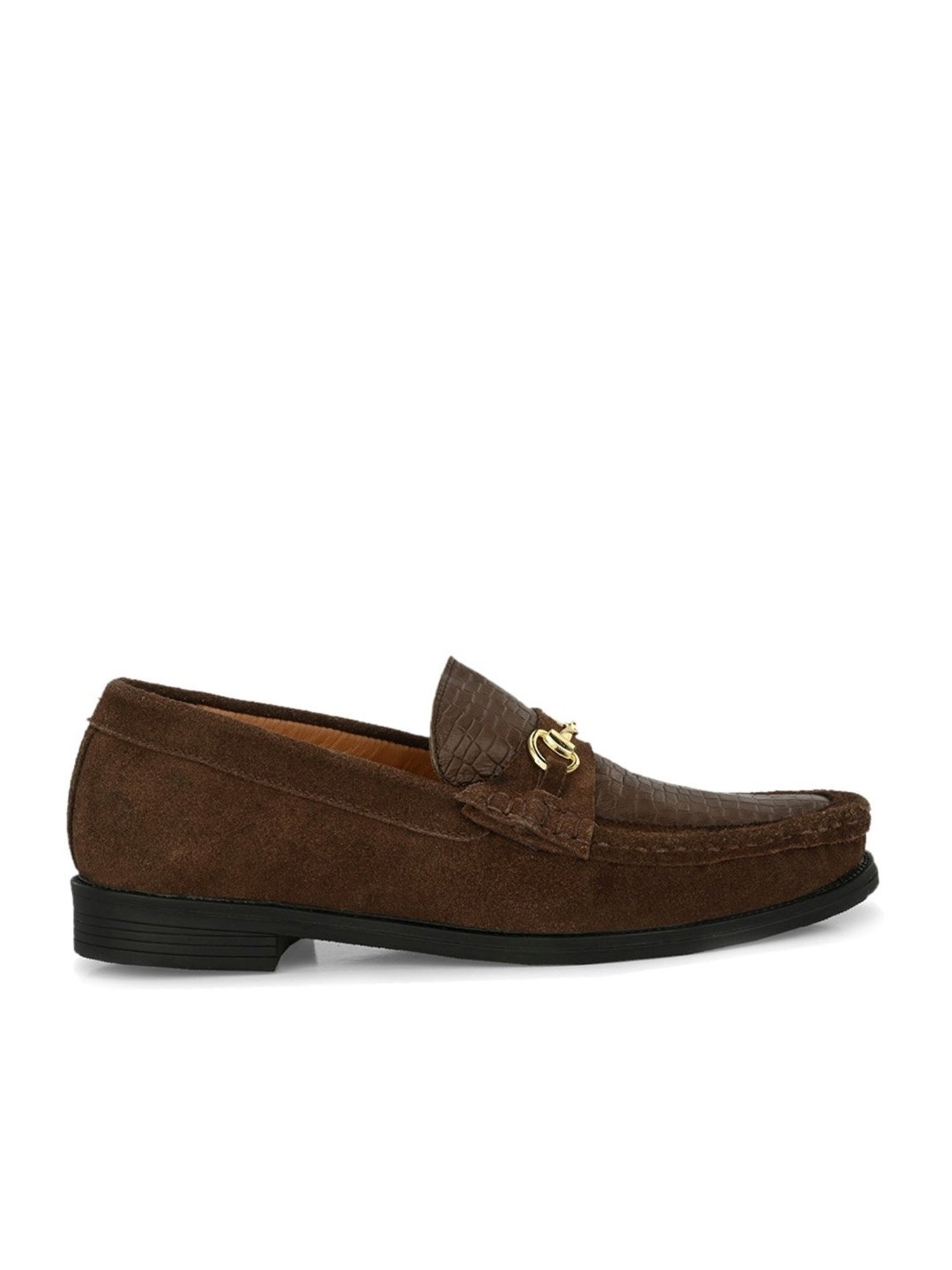 Clog London Men's Brown Casual Loafers