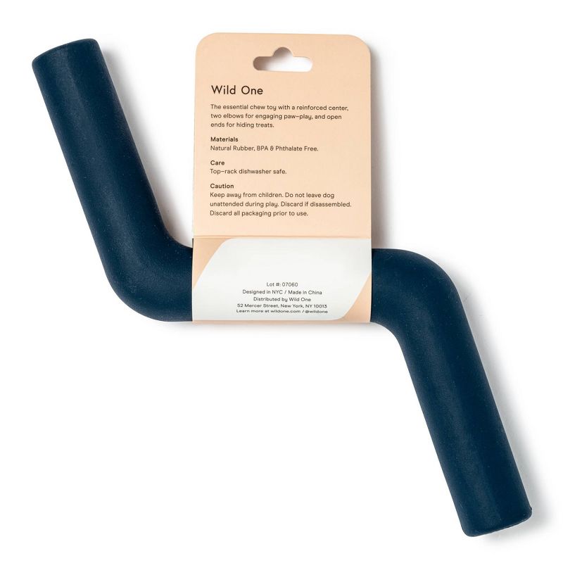 Wild One Bolt Bite Chew & Treat Toy for Dogs - Blue