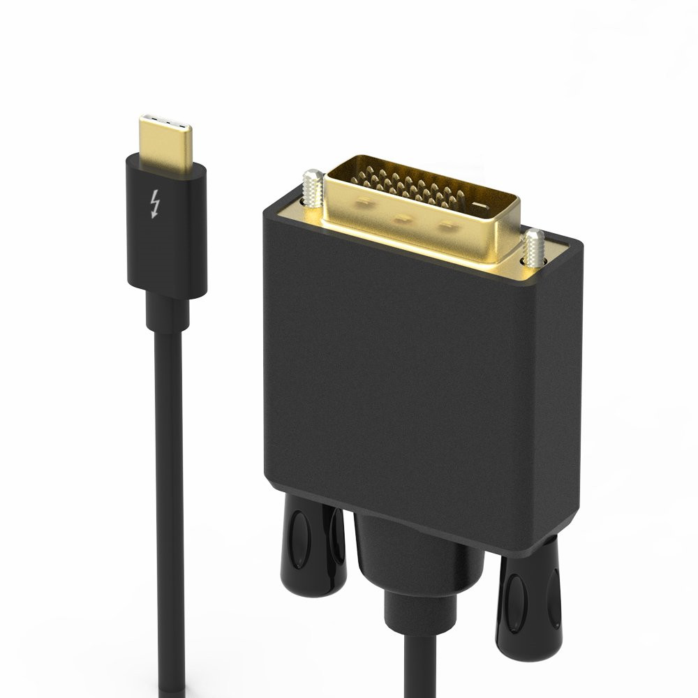 USB C TO DVI CABLE,Belinda USB 3.1 Type C (USB-C) to DVI Adapter Cable 6FT for 2017 MacBook Pro/Samsung Galaxy S8