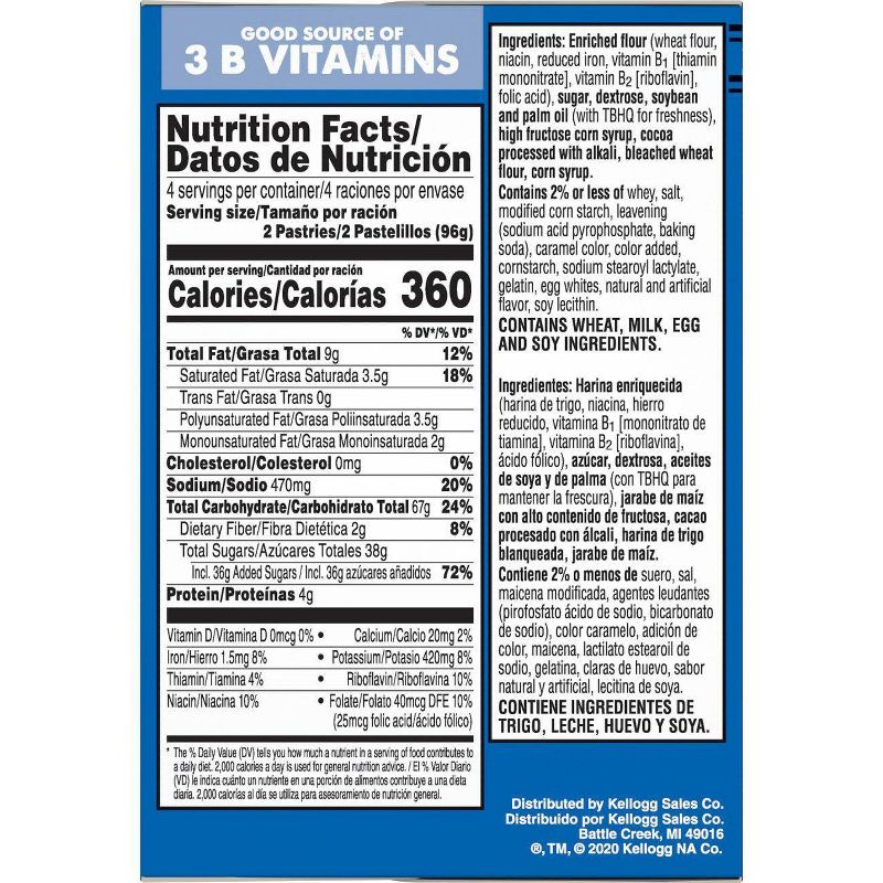 Pop-Tarts Frosted Cookies & Cream - 8ct/13.5oz - Kellogg's