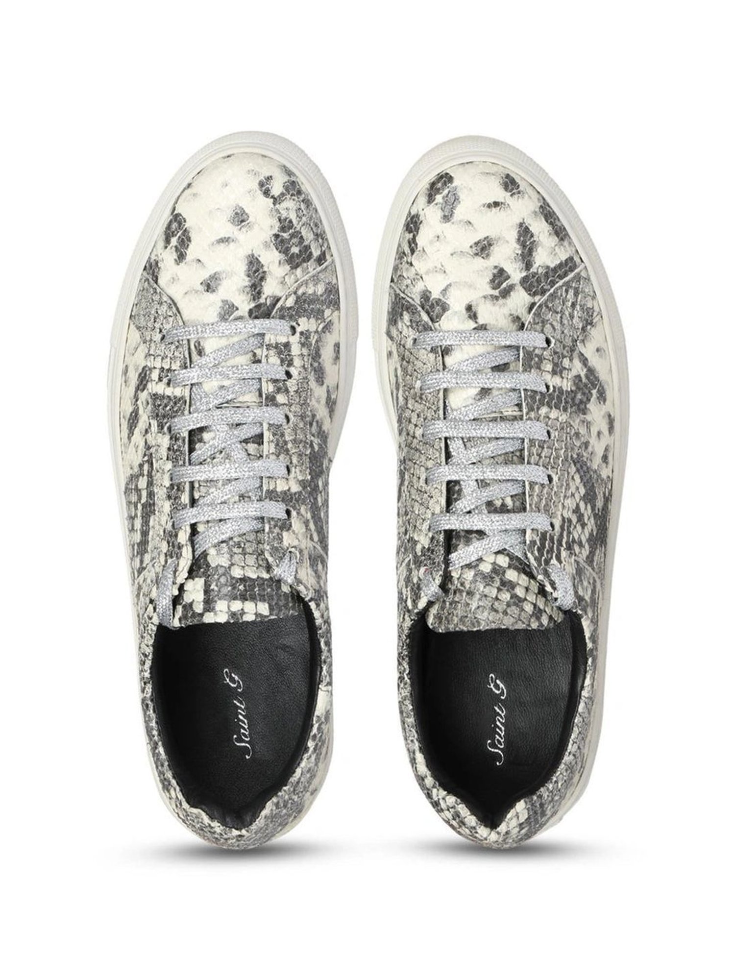 Saint G Women's Elined Black Sneakers