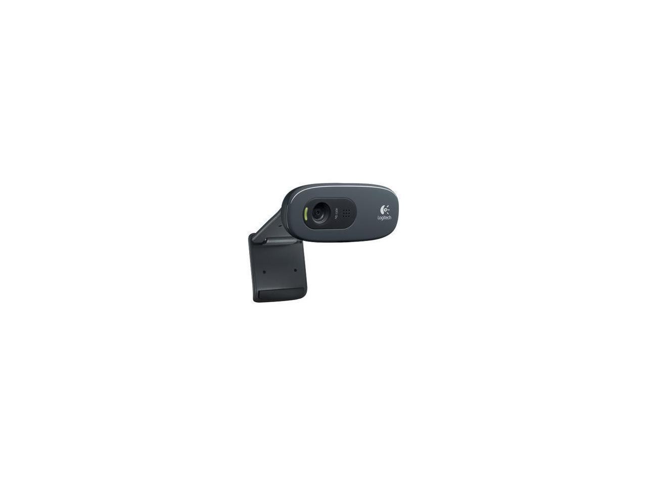 Logitech C270 Widescreen HD Webcam and 3 MP designed for HD Video Calling and Recording