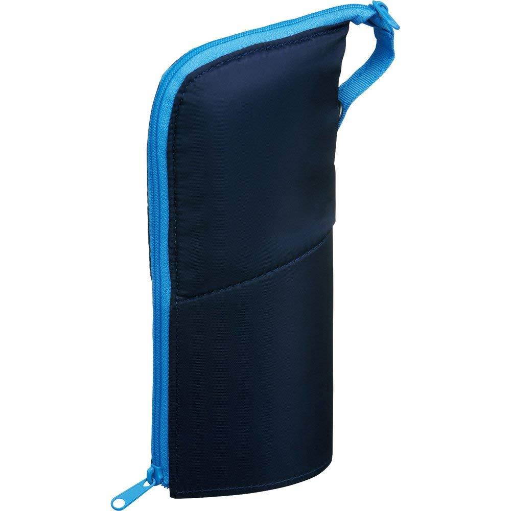 KOKUYO NEO CRITZ Pen Case / Large Size (Navy x Light Blue)