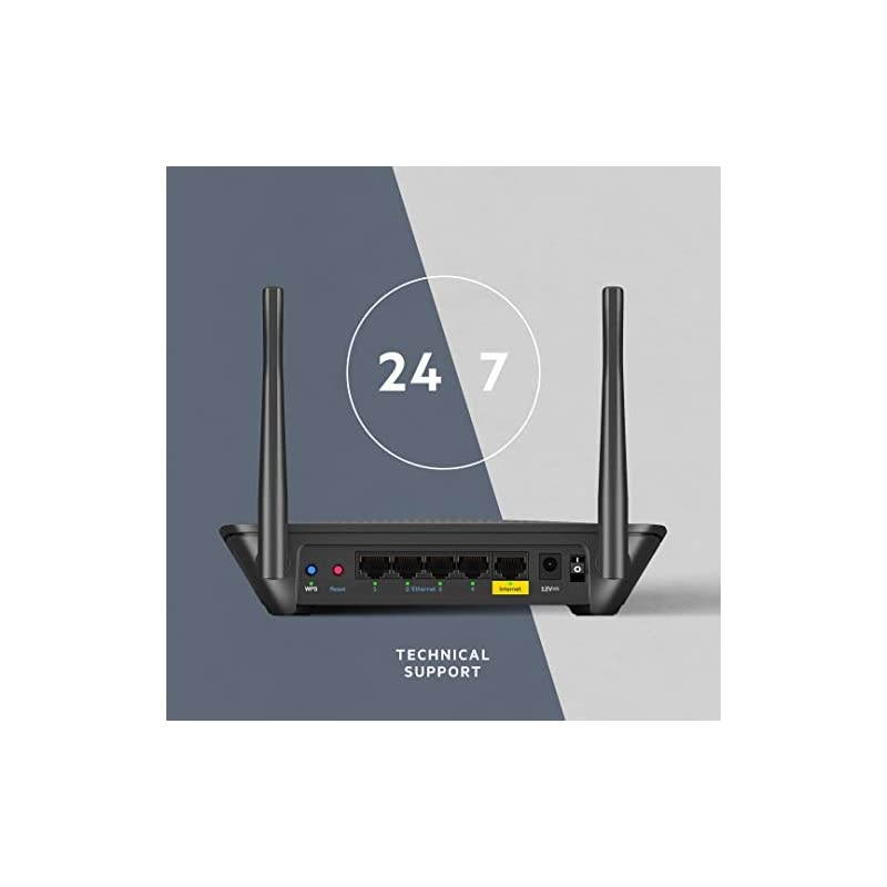 EA6350-4B) Wi-Fi Router for Home (Fast Wireless Router for Streaming, Gaming, Video Calls, more) AC1200 Dual Band Router, Internet Router