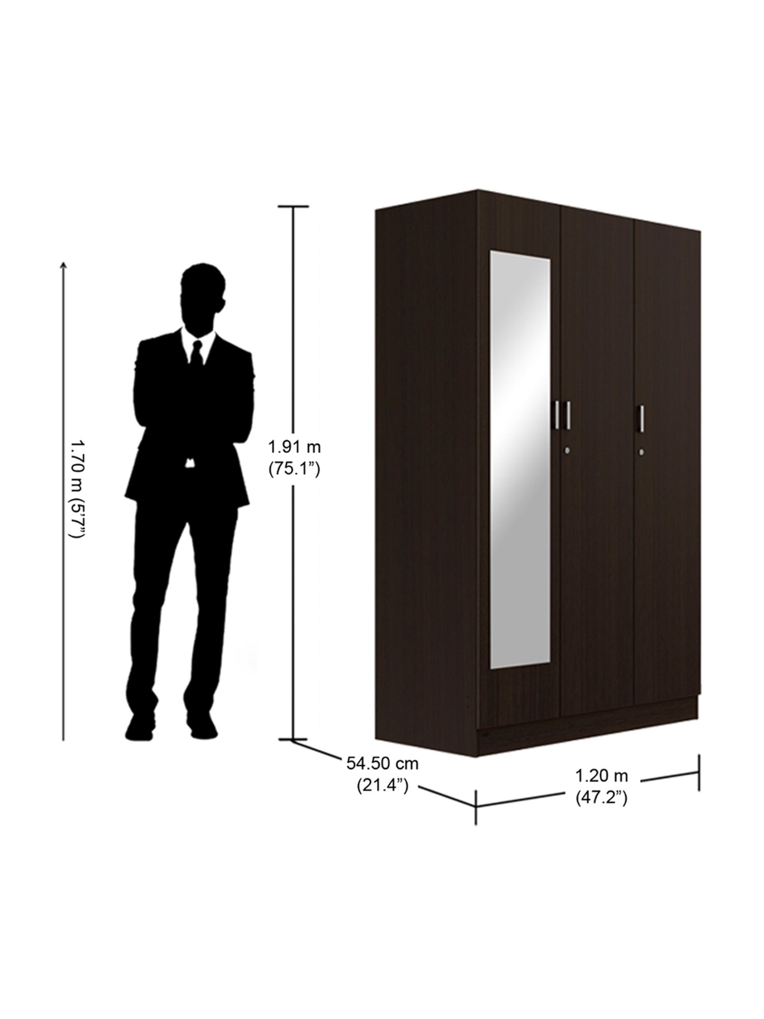 Home Basics 5 Dual Hook Chrome Plated Steel Over the Door Hanging Rack