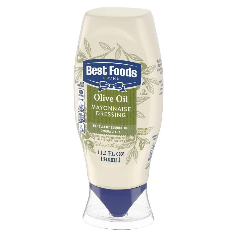 Best Foods Mayonnaise Dressing with Olive Oil Squeeze 11.5oz