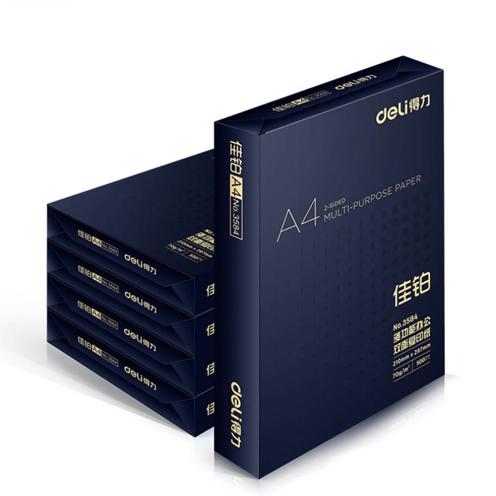 3585 A4 Double-sided Printer Paper 500 Sheets 2400g Scratch Paper Writing Drawing Paper Printer Home White Paper 1Pcs