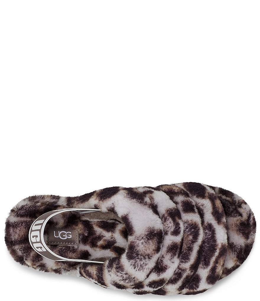 UGG&reg; Fluff Yeah Panther Fur Slides